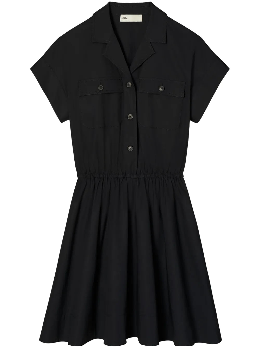 Belted Poplin Shirt Dress