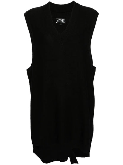 Sleeveless Knitted Minidress