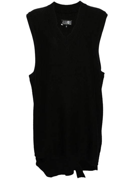 Sleeveless Knitted Minidress