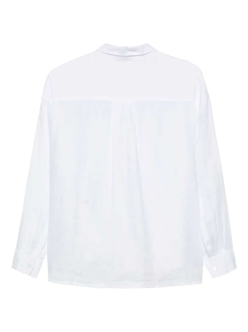 Long-Sleeve Linen Shirt