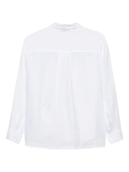 Long-Sleeve Linen Shirt