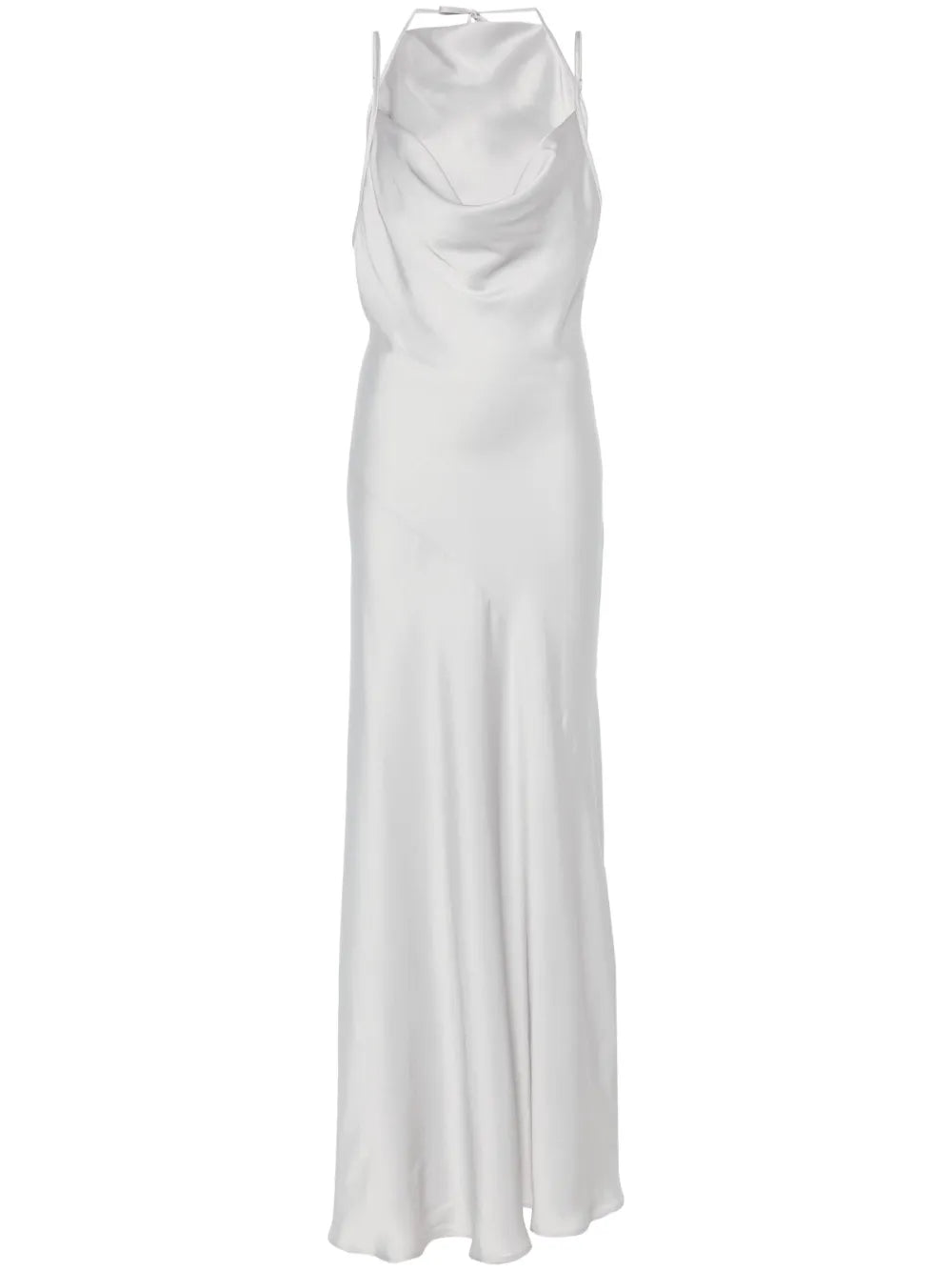 Cowl-Neck Maxi Dress