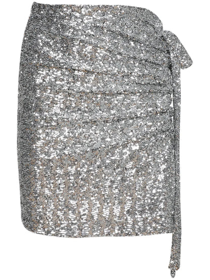 Jupe Sequinned Miniskirt