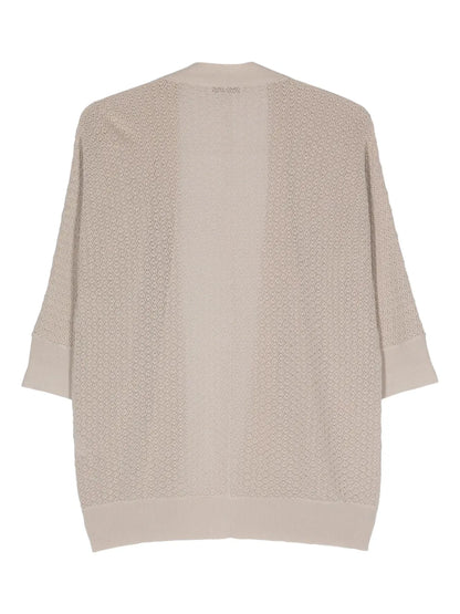 Tricot Cotton Cardigan