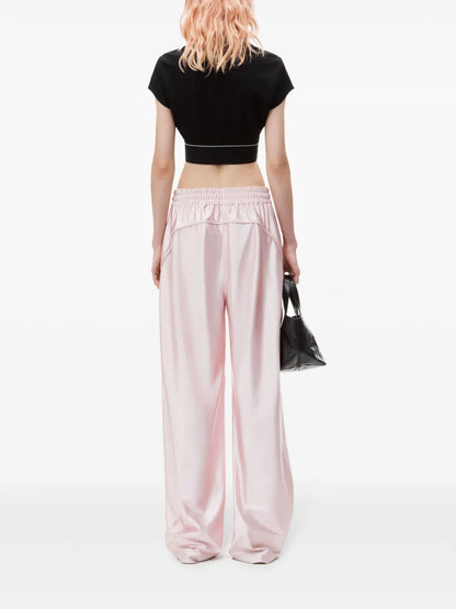 Cheerleader Cropped Polo Top