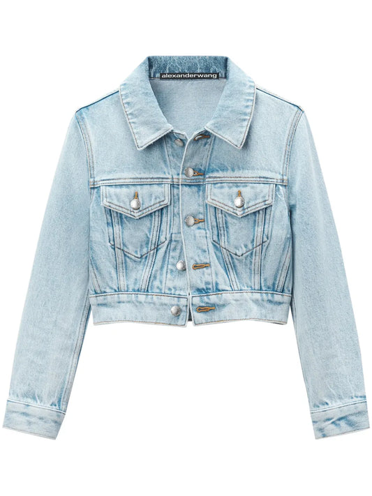 Cropped Denim Jacket
