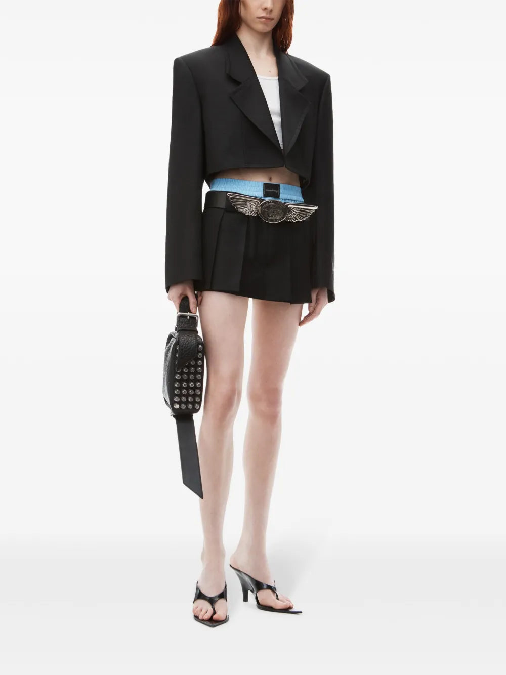 Layered Pleated Skort