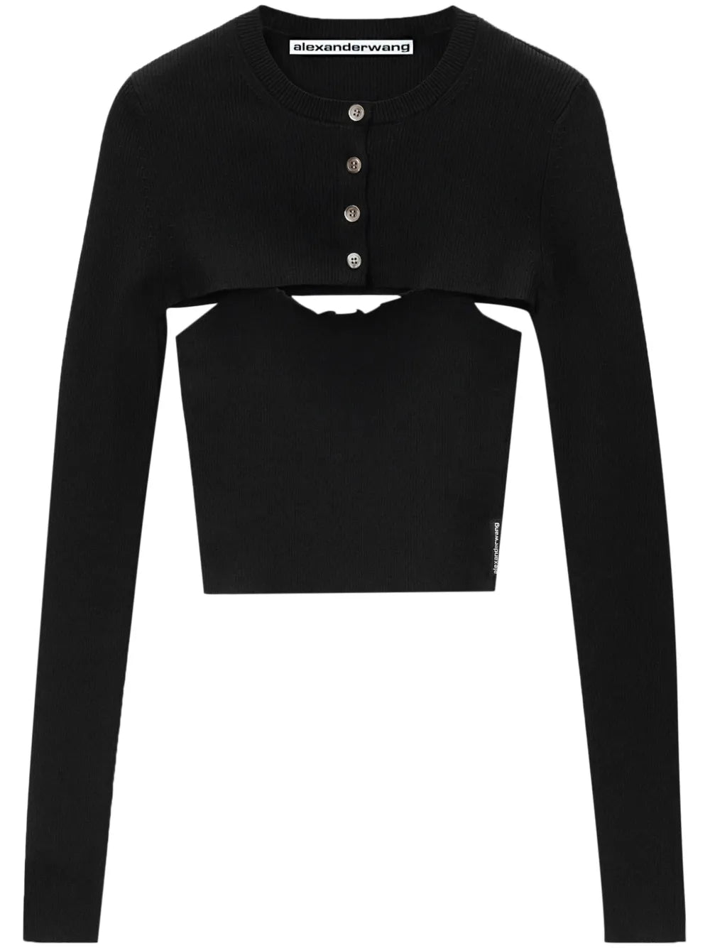 Ribbed-Knit Two-Piece Set