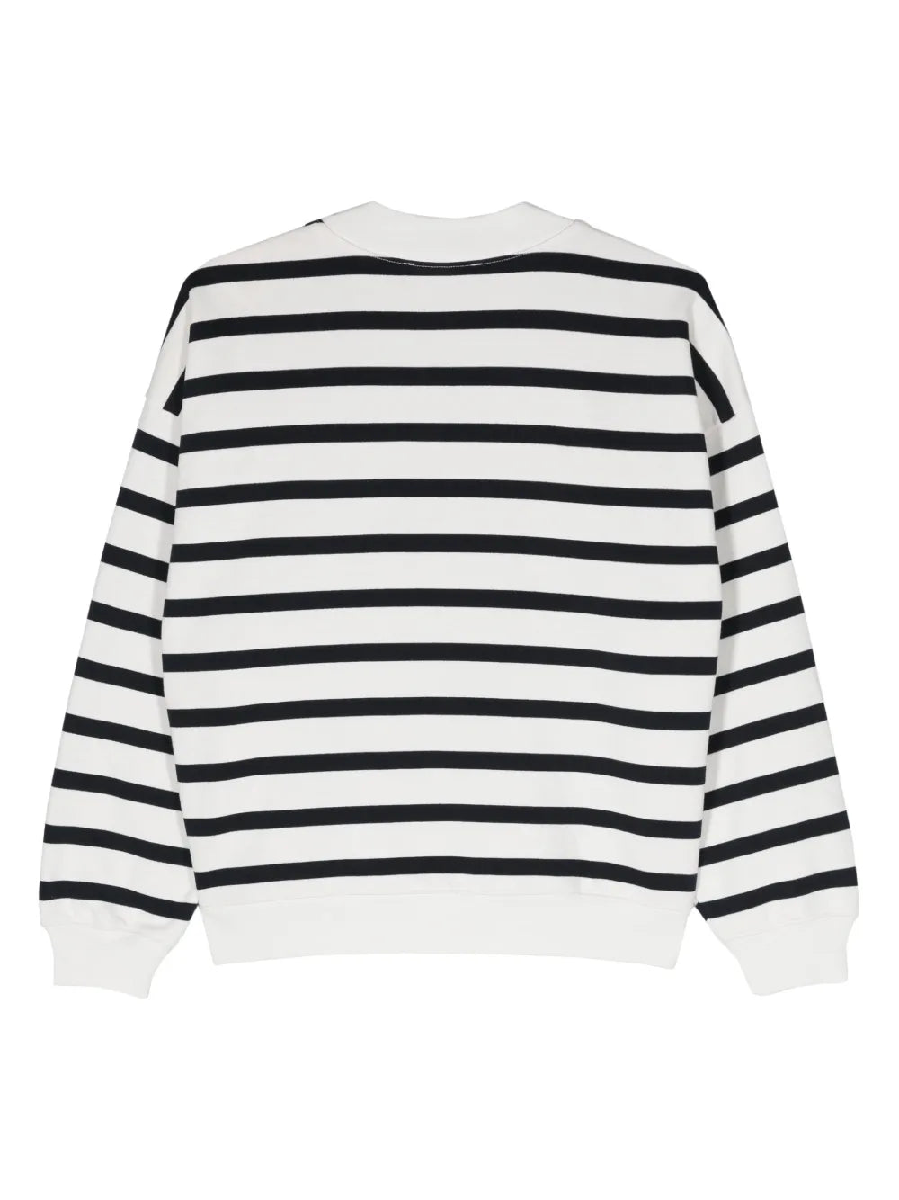 Striped Cotton-Blend Sweatshirt