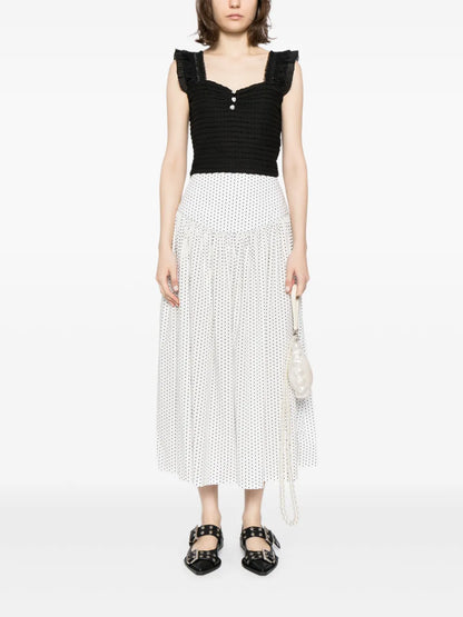 Sleeveless Ruched Top
