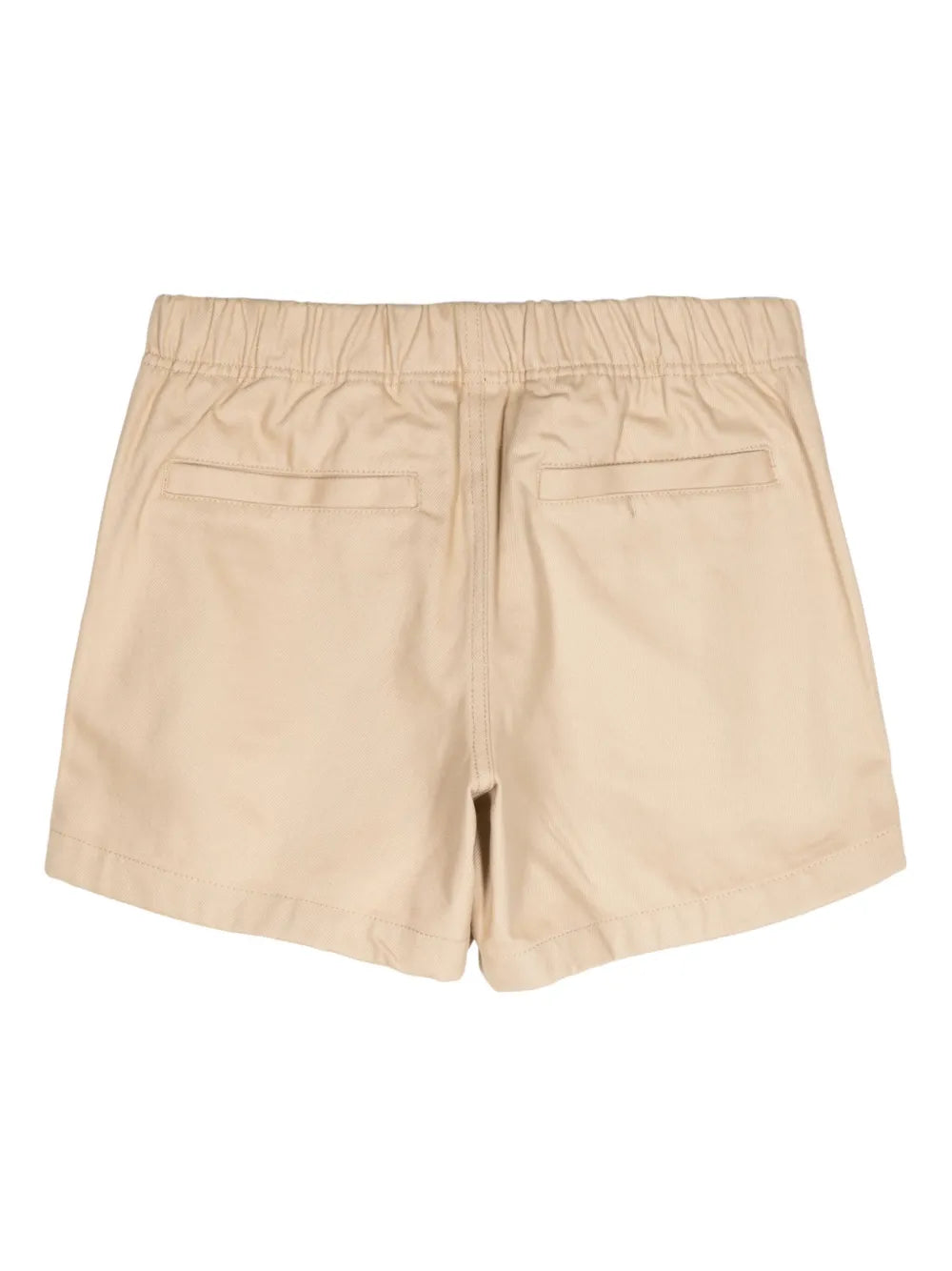 Belted Cotton Shorts