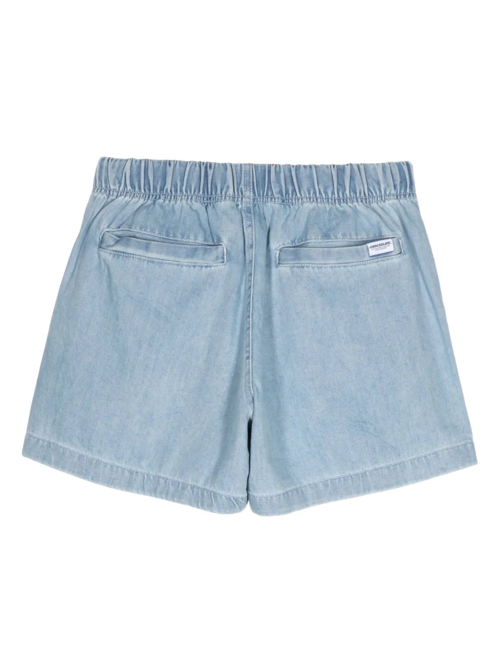 Belted Cotton Shorts