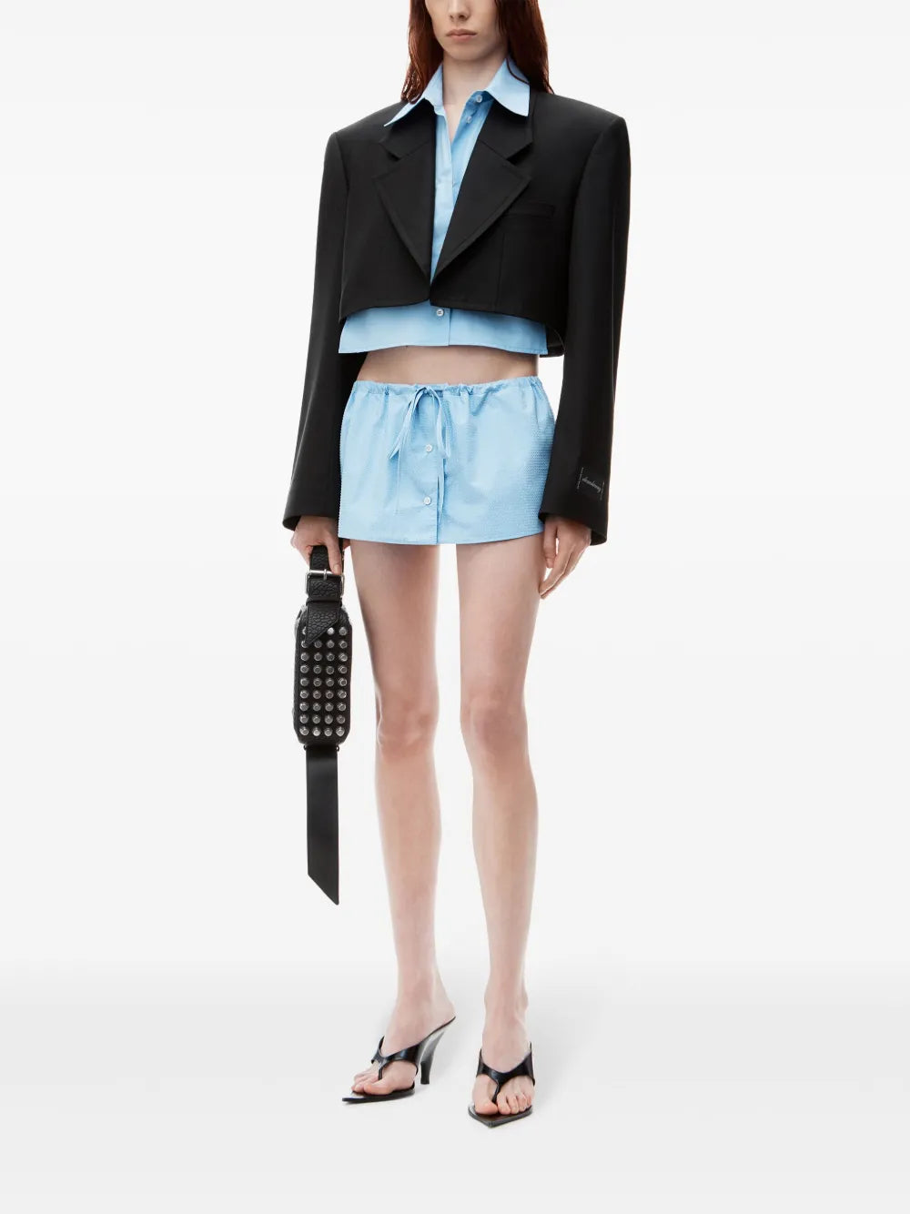 Layered Cropped Blazer