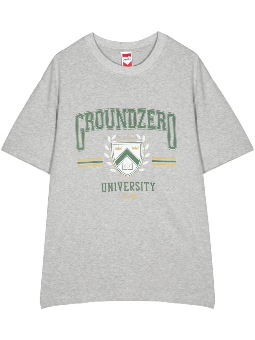 University Logo-Print Cotton T-Shirt