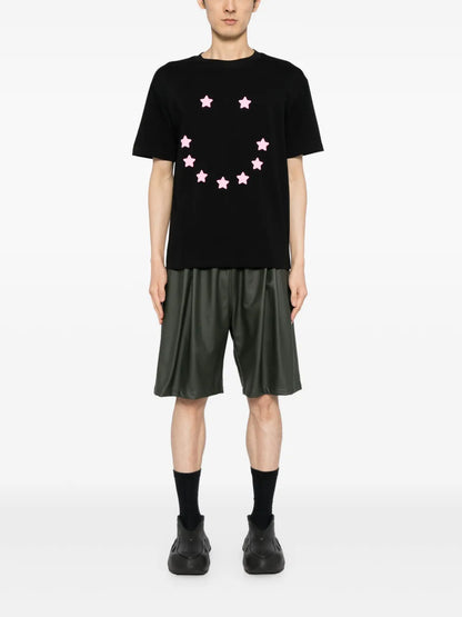 Star-Print Cotton T-Shirt