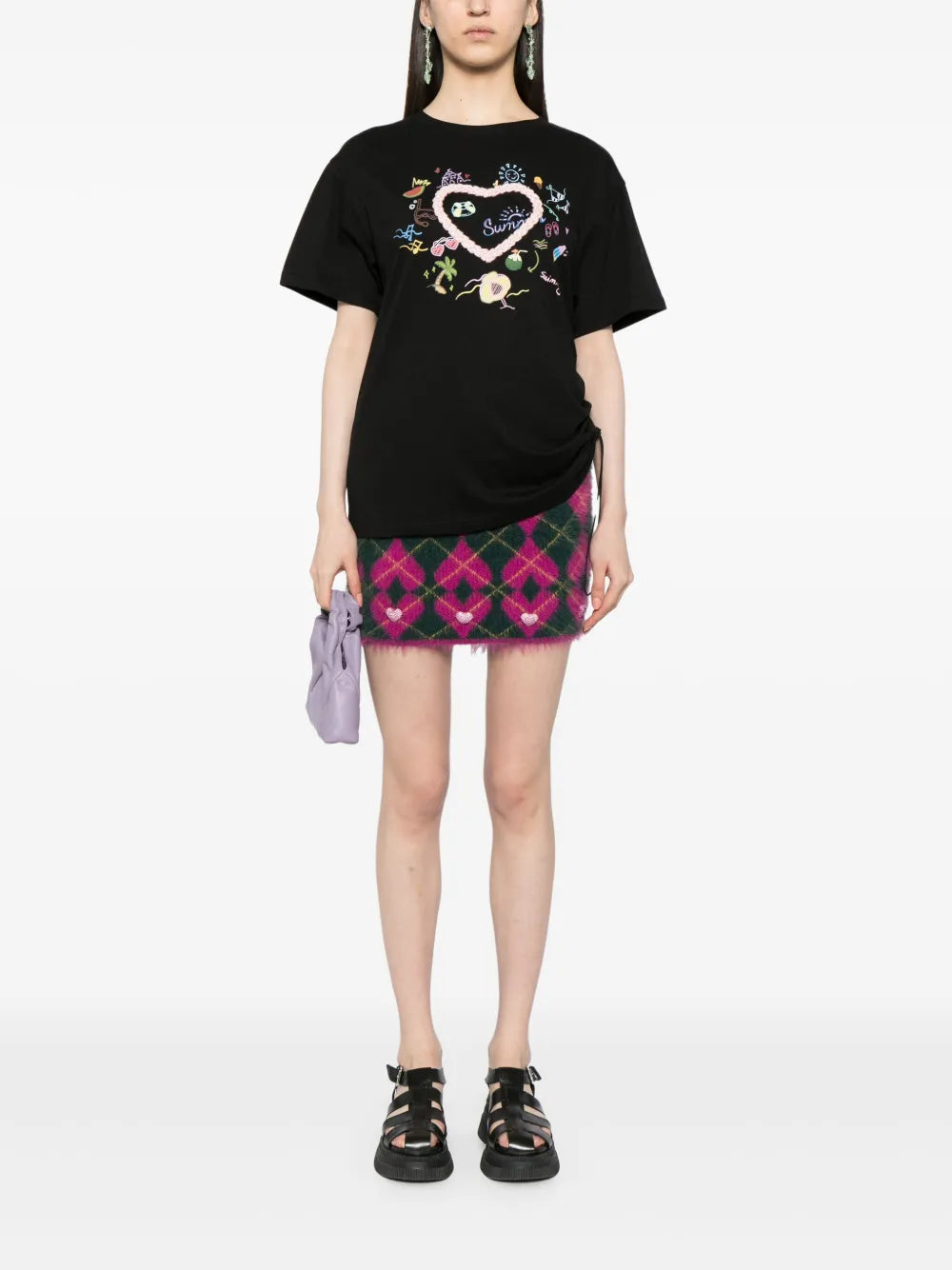 Graphic-Print Cotton T-Shirt