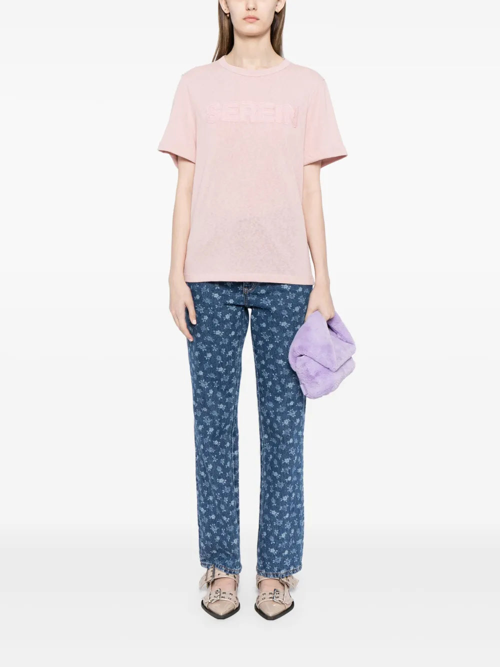 Serein Cotton-Blend T-Shirt