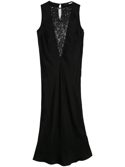 Sequin-Embellished Sarin Midi Dress