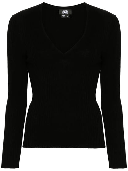 Camille Chunky-Ribbed Jumper