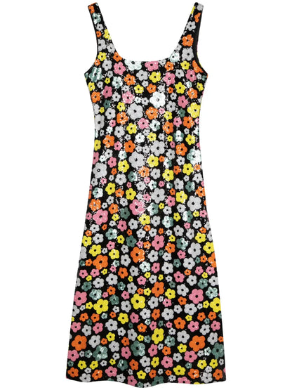 Mercurio Sequim-Embellished Mini Dress