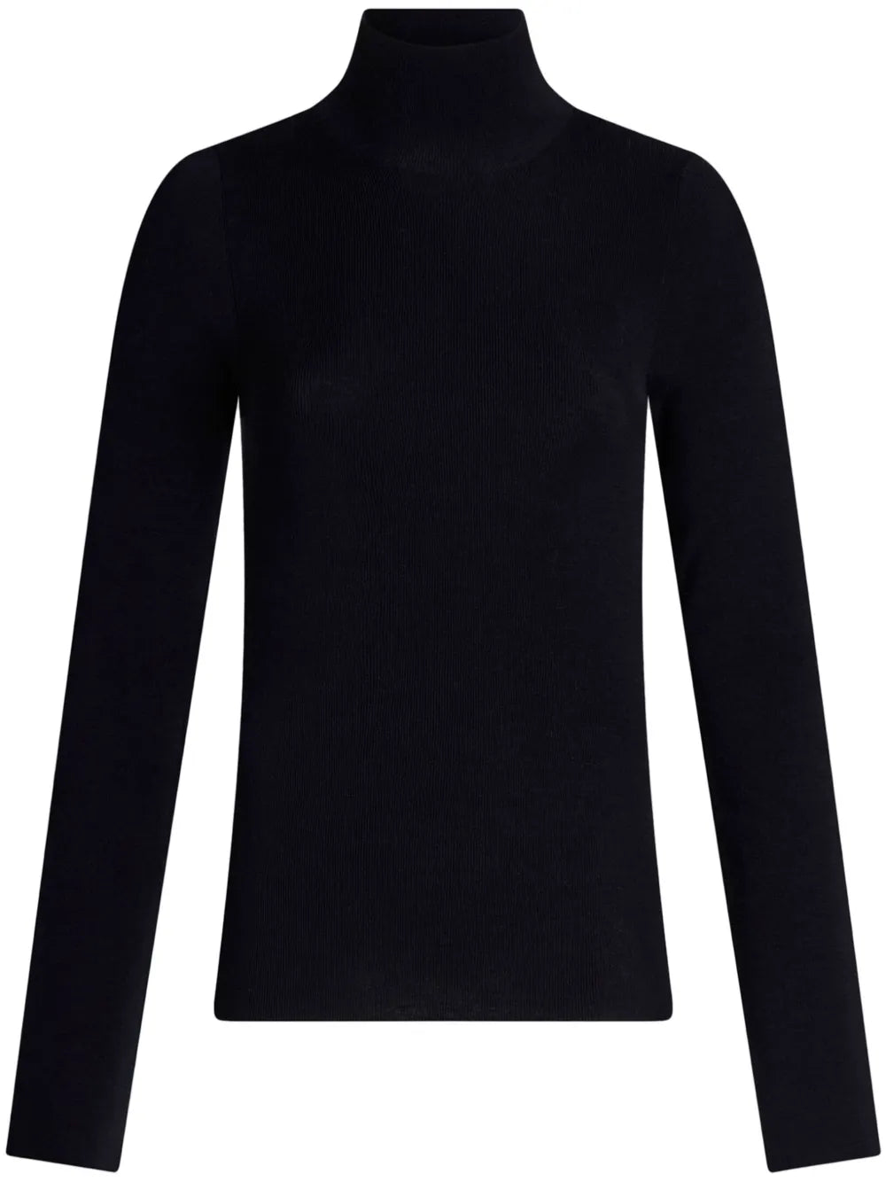 High-Neck Wool Jumper
