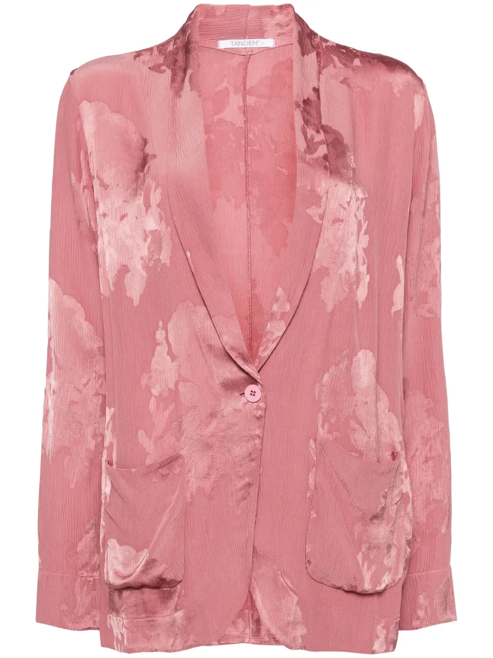 Single-Breasted Oversized Blazer