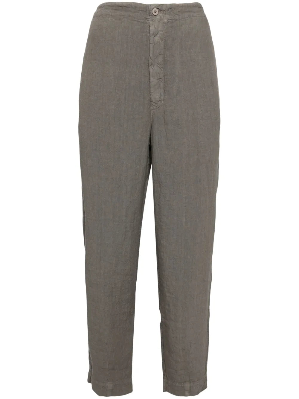 Cropped Linen Trousers