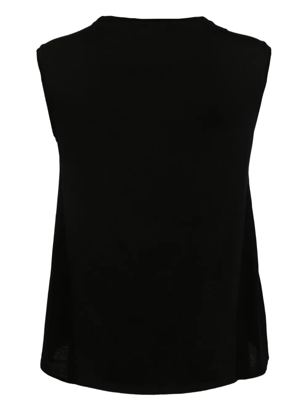 Round-Neck Sleeveless Top