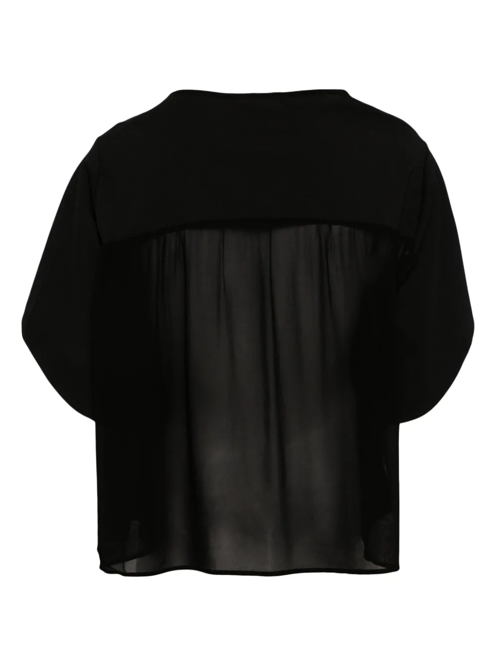 Boat-Neck Short-Sleeved T-Shirt