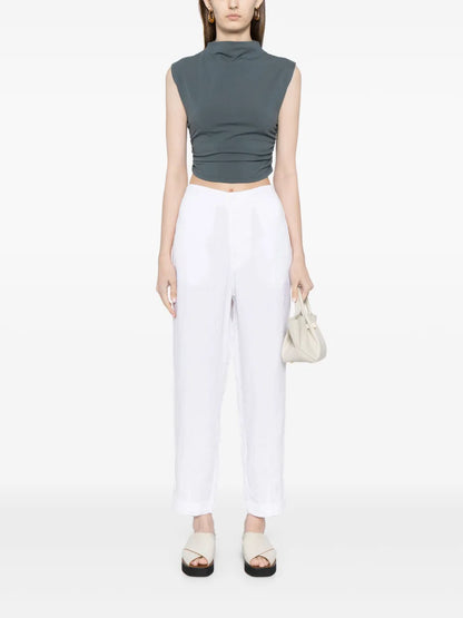 Straight-Leg Trousers