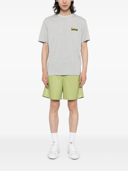 Slogan-Print Cotton T-Shirt
