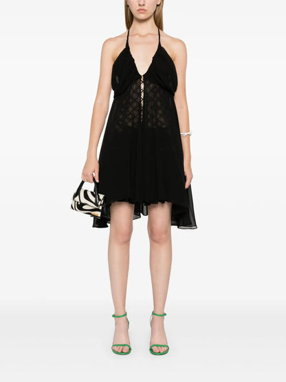 Silk Midi Dress
