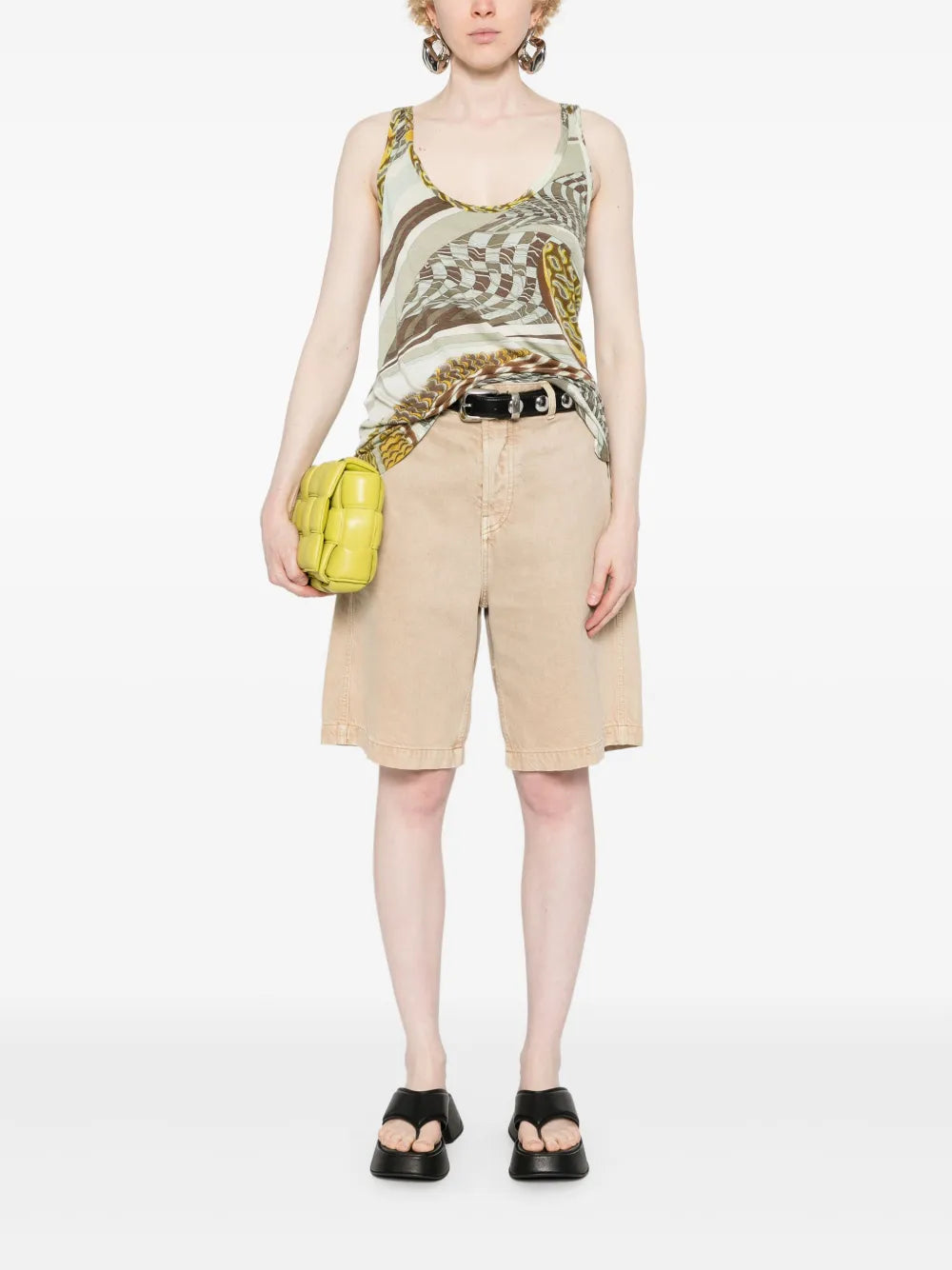 Mix-Print Tank Top