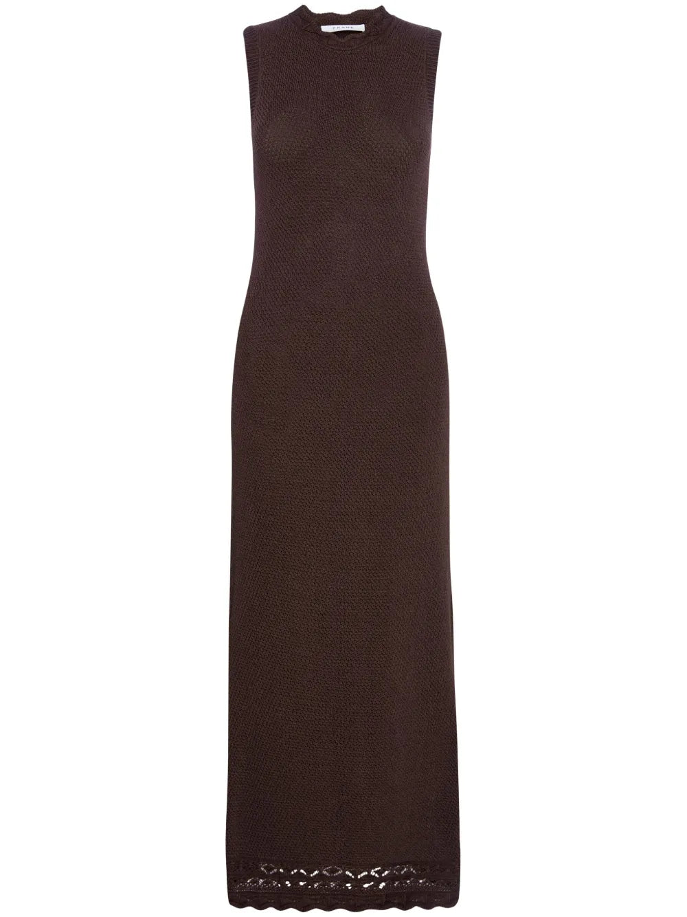 Sleeveless Knitted Maxi Dress