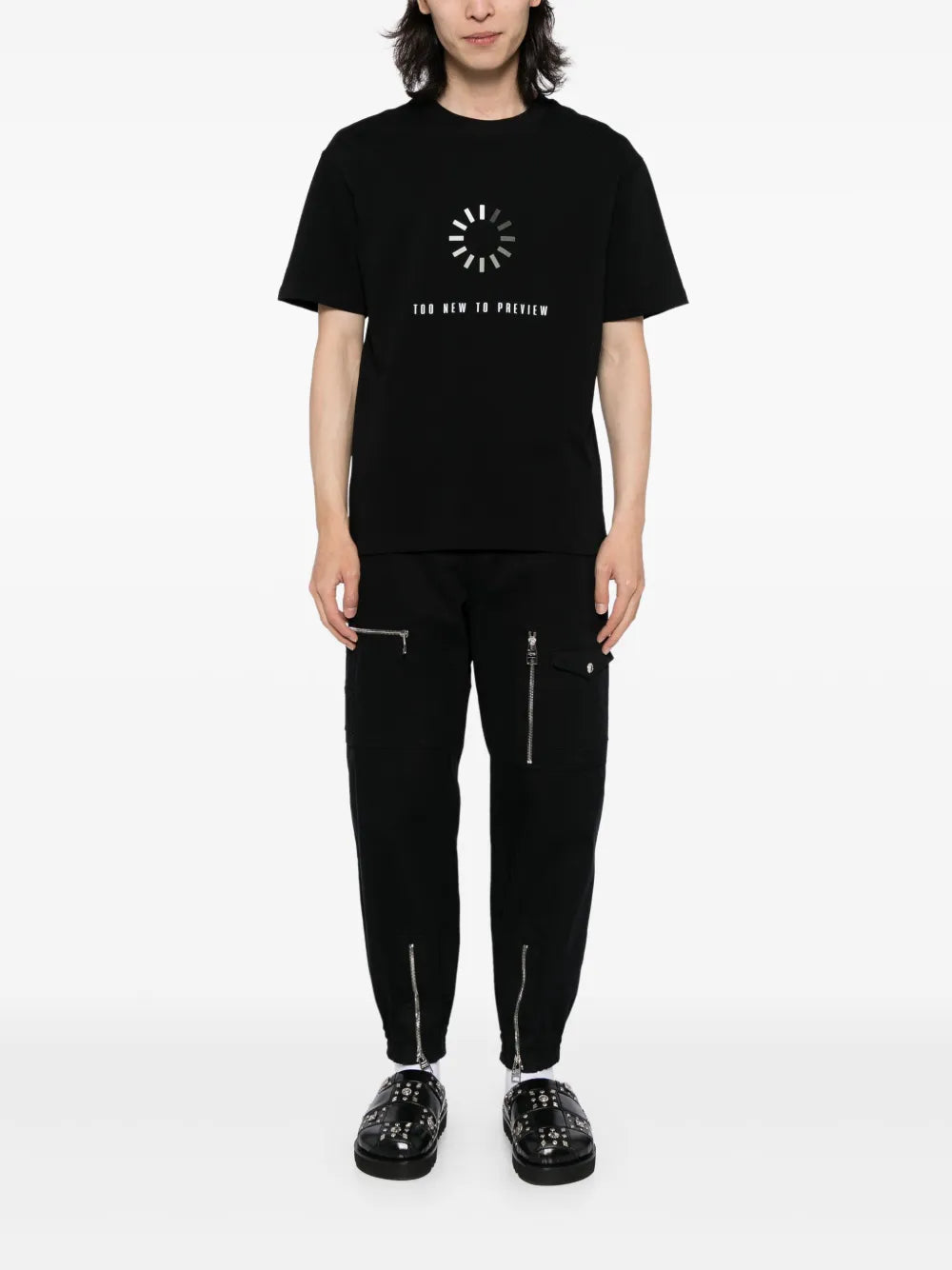 Loading-Print Cotton T-Shirt