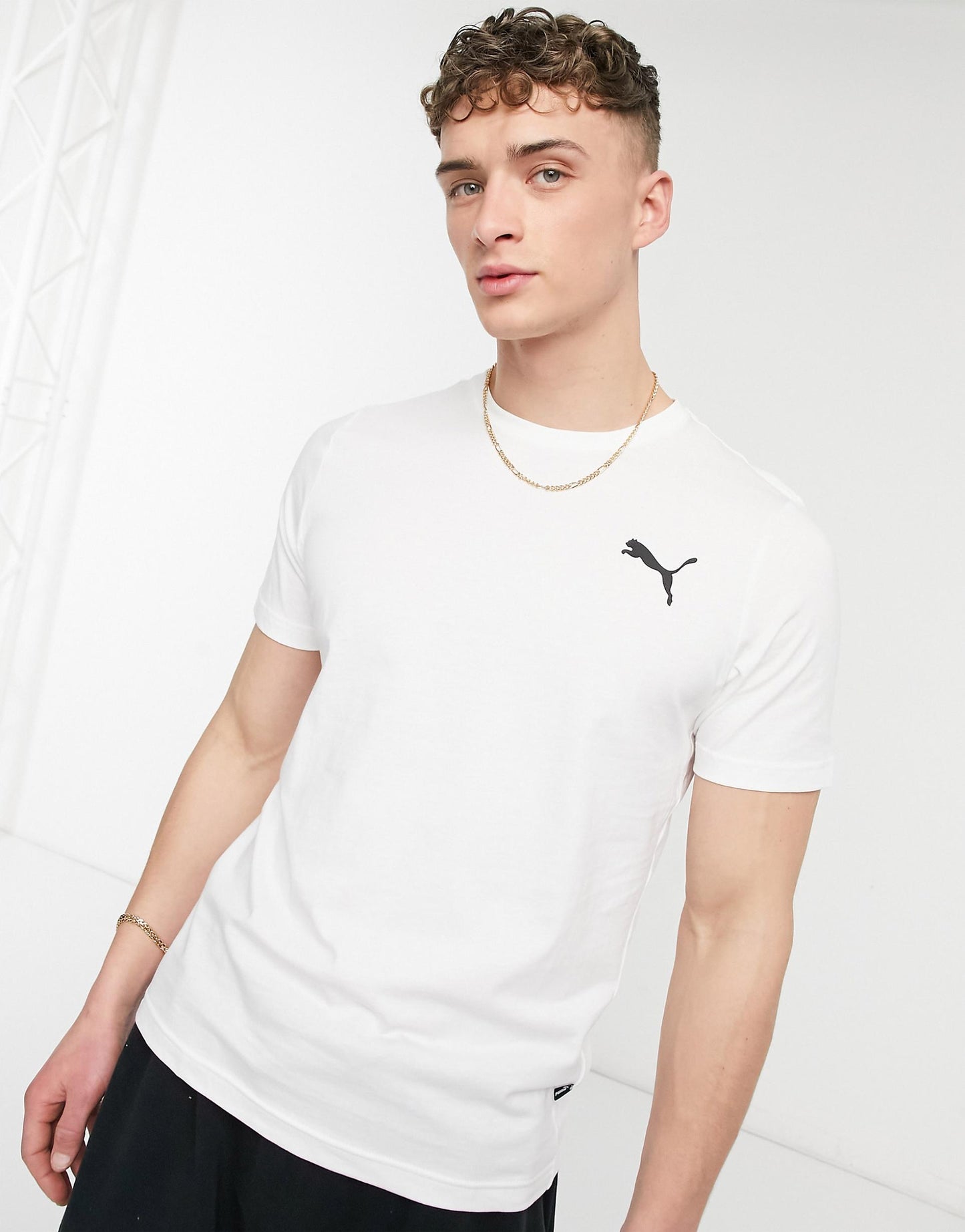 Essentials Cat Logo T-Shirt