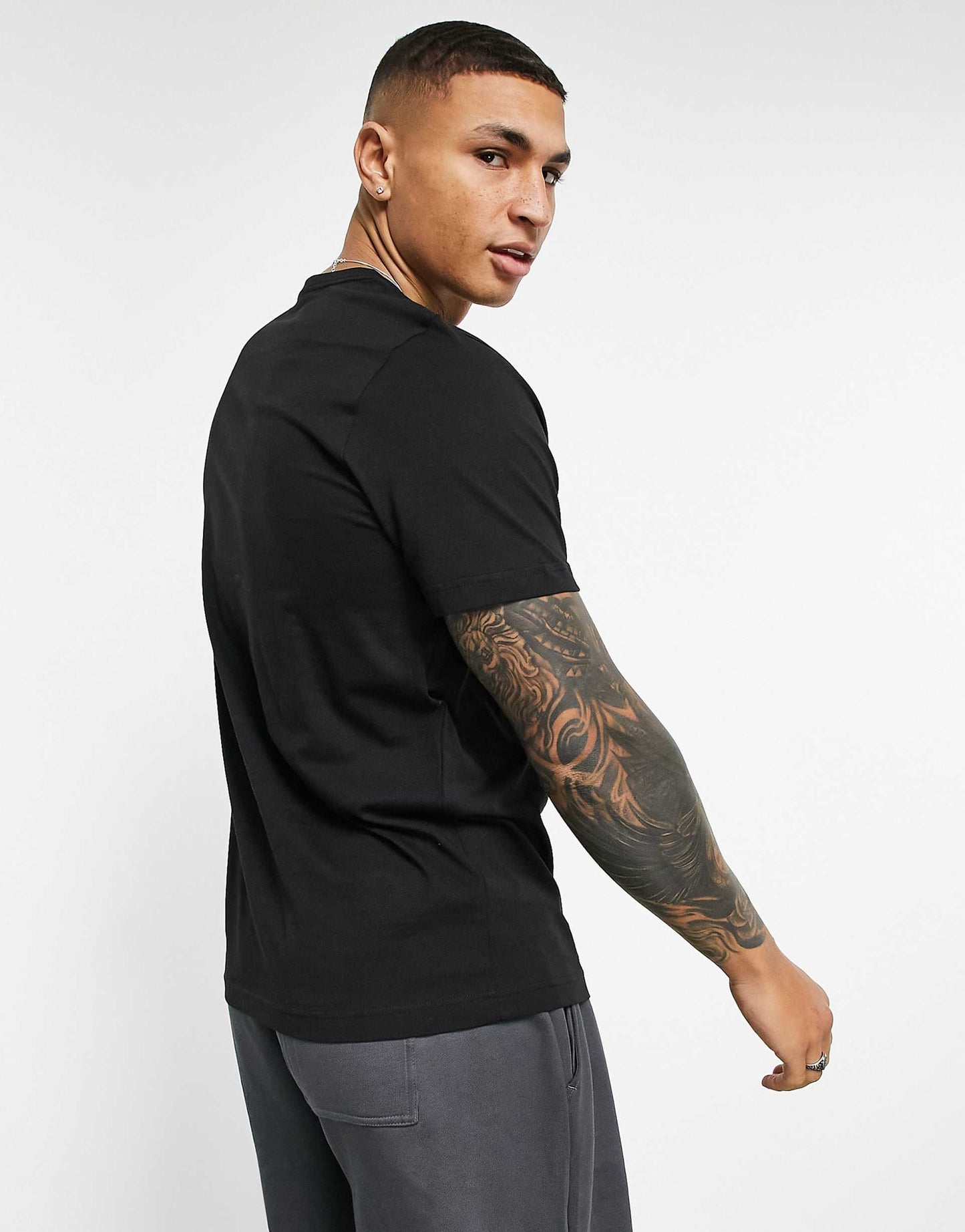 Essentials Cat Logo T-Shirt