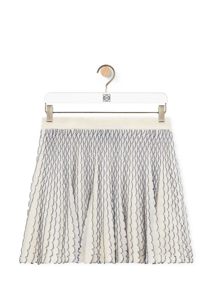 Mini Skirt In Viscose