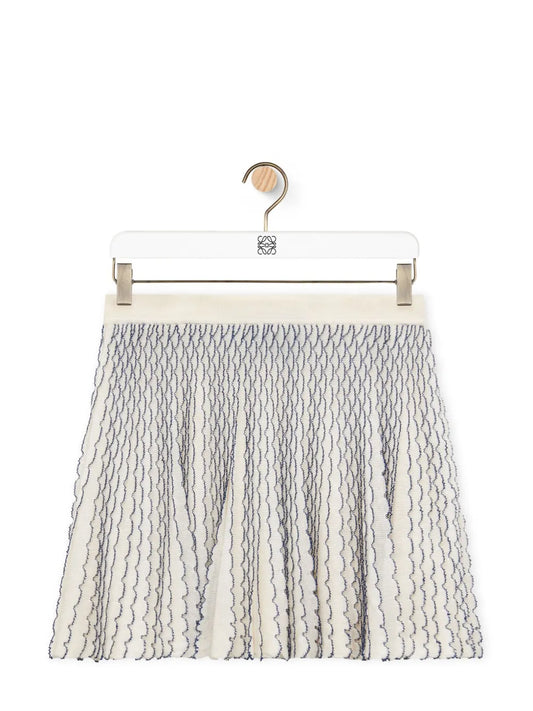 Mini Skirt In Viscose