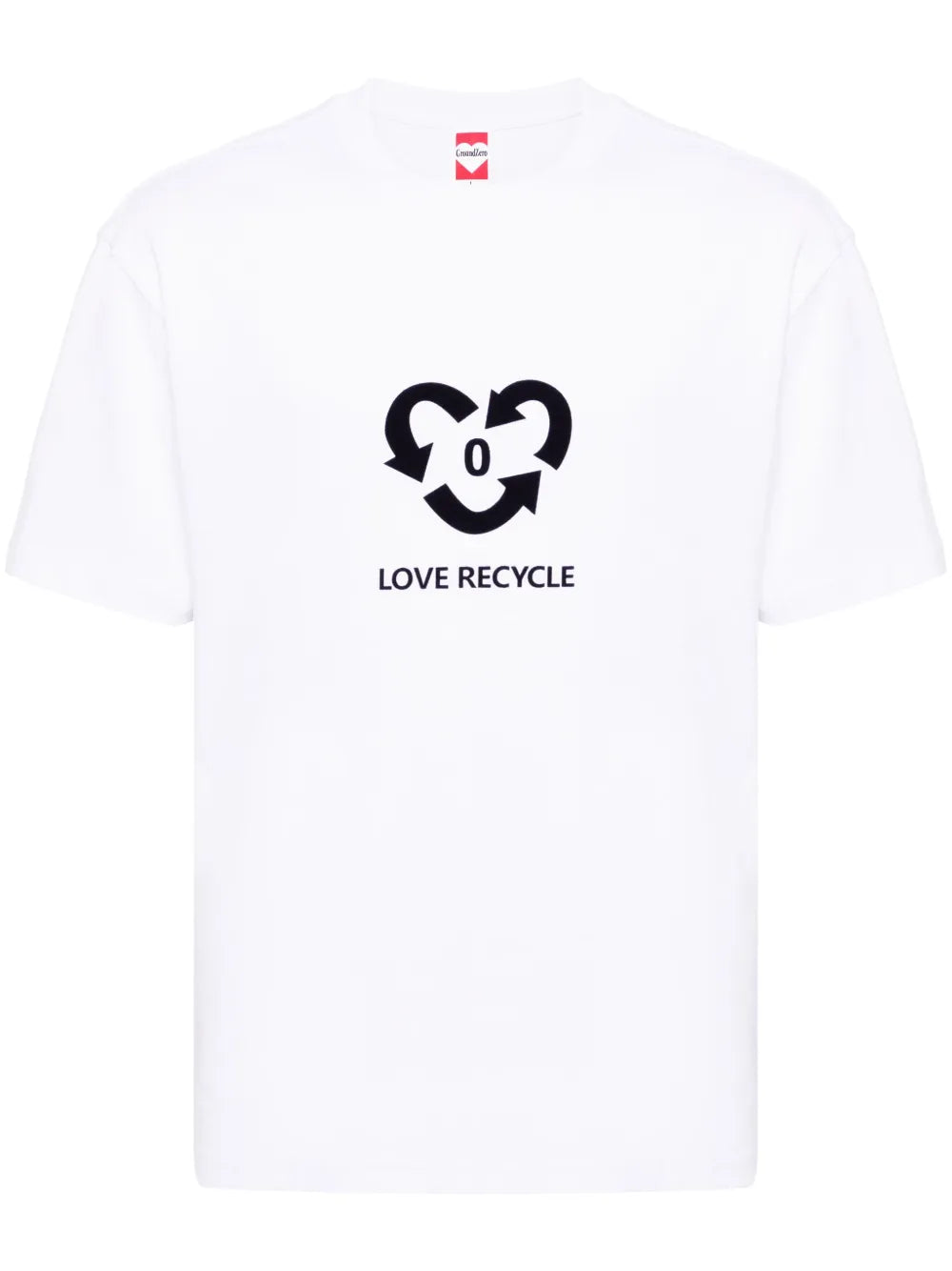 Slogan-Print Cotton T-Shirt