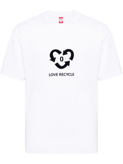 Slogan-Print Cotton T-Shirt