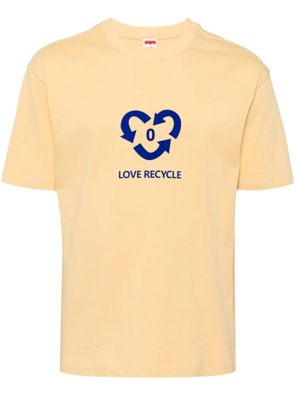 Slogan-Print Cotton T-Shirt