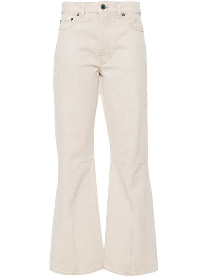Moto-Cut Flared Jeans