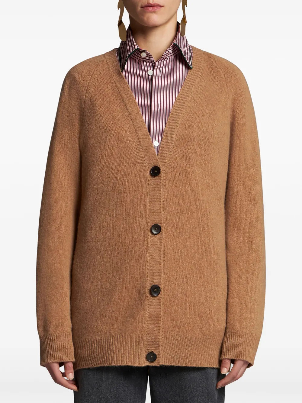 Cashmere Button-Down Cardigan