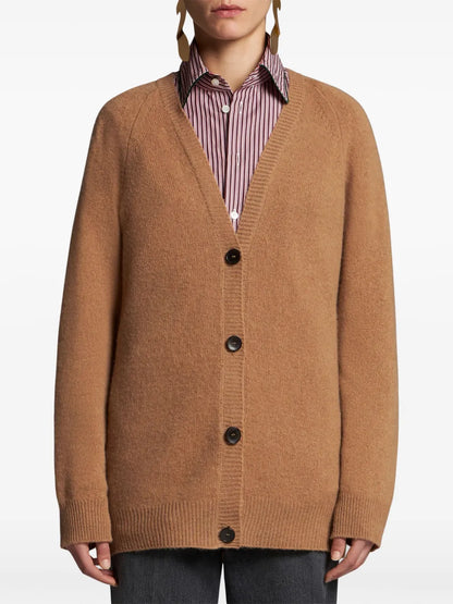 Cashmere Button-Down Cardigan