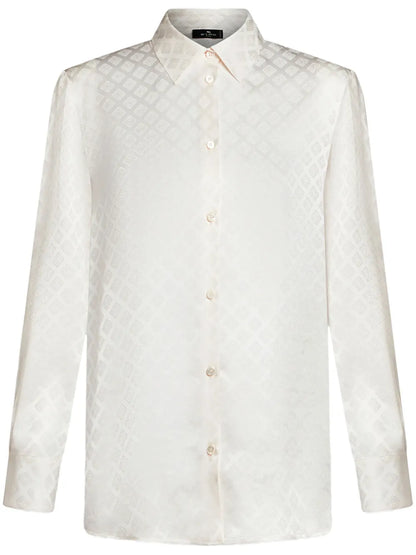 Silk Jacquard Shirt