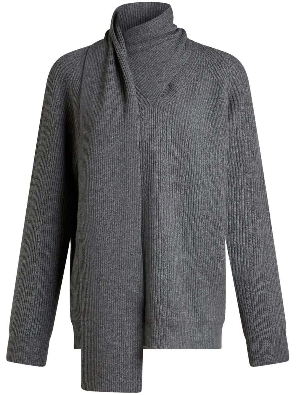 Cashmere Scarf Sweater