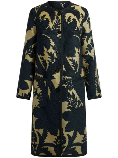 Jacquard Reversible Coat