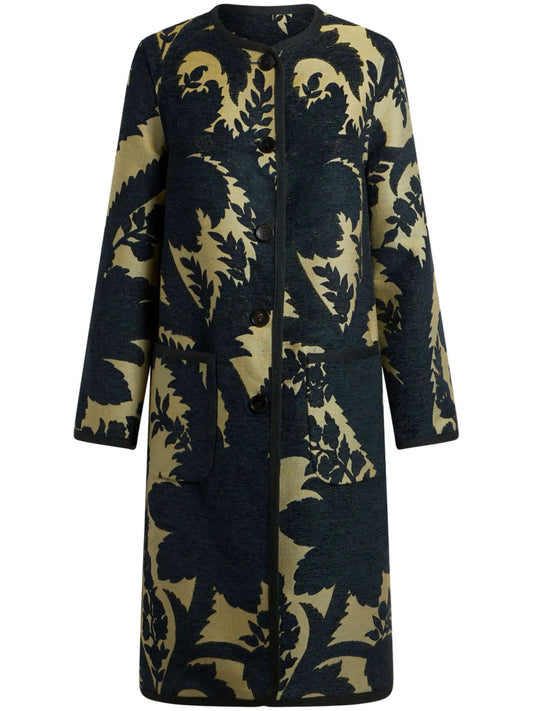 Jacquard Reversible Coat