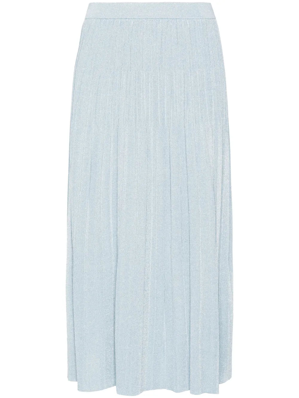 Waverly Lurex-Detail Ribbed Skirt